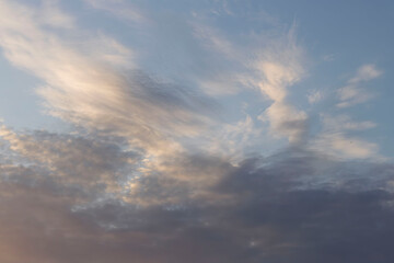 clouds in the sky