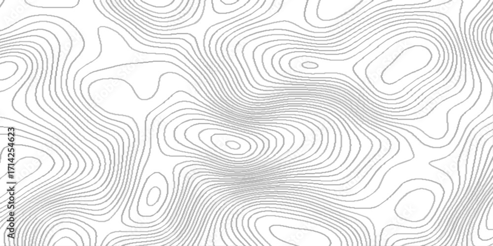 Poster white geometric topo map wave line discovery background, topographic map pattern featuring stylized 