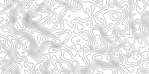 geography scheme and the terrain path, blank detailed topographic patter line map background, white wave paper curved reliefs abstract, panorama view gradient multicolor wave curve lines banner.