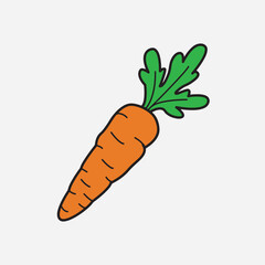 Download a clean carrot vector silhouette in high quality. Perfect for logos, food designs, farm graphics, kitchen art, and healthy lifestyle illustrations.