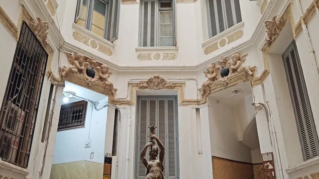 algiers, algeria, 09-10-2025, The architecture left behind by French colonialism in Algeria