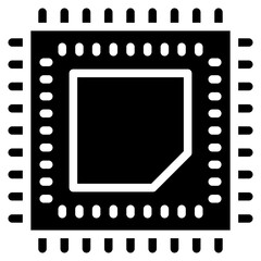 chip with circuit icon