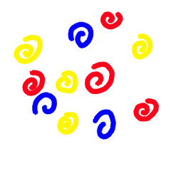 Fototapeta premium colorful numbers set