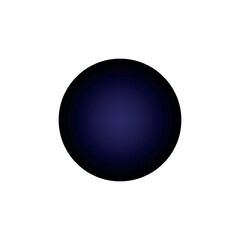 Black to Dark Purple Gradient Circle on White Background