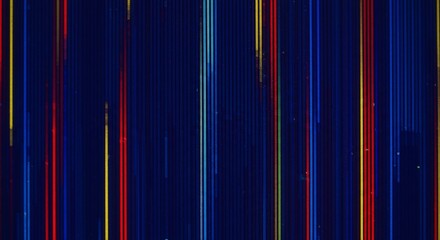 Abstract vertical stripes background red blue yellow