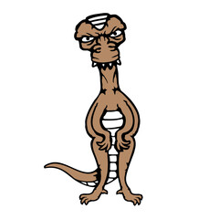 Evil T-Rex Dino Predator Raptor Alien Dinosaur Monster