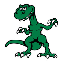 Monster T-Rex Dino Tyrannosaurs Rex Dinosaur Evil Claws