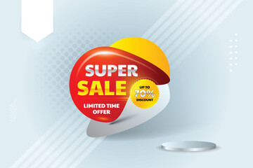 Super Sale Promotional Template