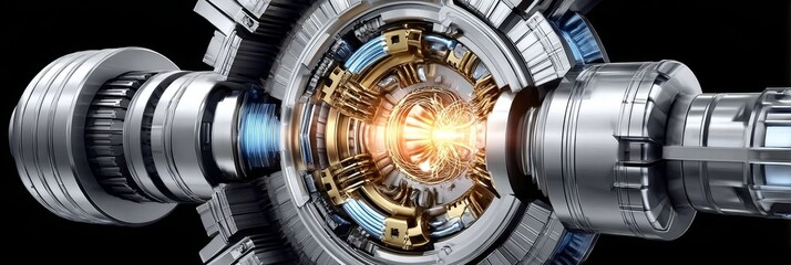 Advanced Fusion Technology Blueprint Futuristic Engine Design for Sustainable Energy Production