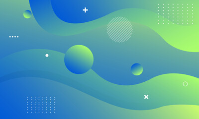 Abstract blue background with bubbles. Eps10 vector