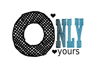 Only Yours love logo design