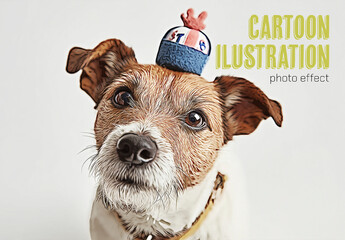 Cartoon Illustration Photo Effect