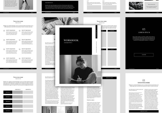 Black and White Accents Workbook