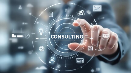 Consulting services for business growth and strategy development professional advisory and solutions