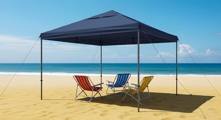 gazebo on the beach