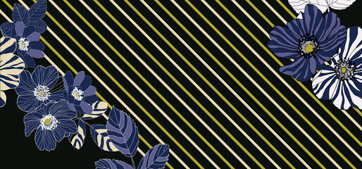 Floral Shawls, Scarfs, Dupatta Digital Textile Design Fabric Print