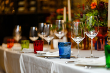 buffet table