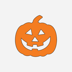 Download high-quality Pumpkin Vector in Halloween style. Perfect for spooky designs, t-shirts, party invitations, decorations, and digital artwork. Free & premium scalable formats available.