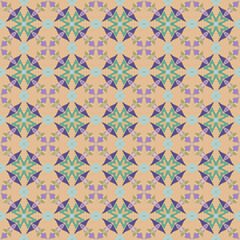 Abstract colorful pattern, you can use it in glass, ceramic, fabric and gift design