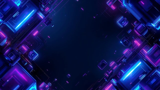 High-tech background for business and gaming.