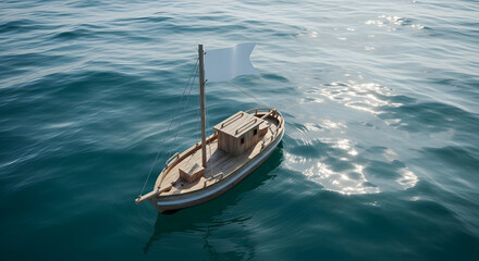 fishing boat in the sea