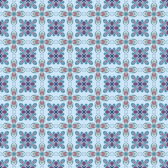 Abstract colorful pattern, you can use it in glass, ceramic, fabric and gift design