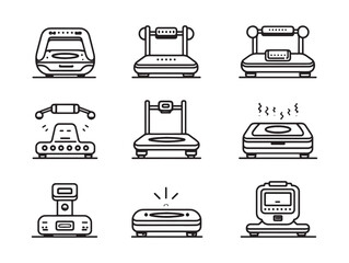 Vibration Plate Set Effective Home Exercise