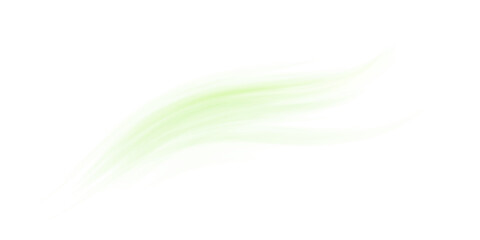 Naklejka premium Clean Light Green Breeze Trail with Purification Swirl and Dynamic Movement