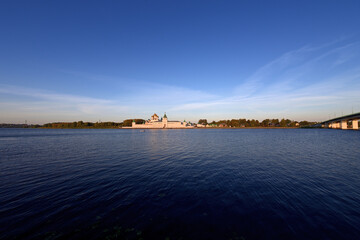 View across the Kostroma River to the Ipatiev Monastery.