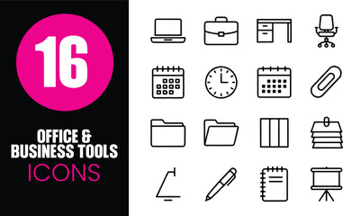 Office & Business Tools Icons