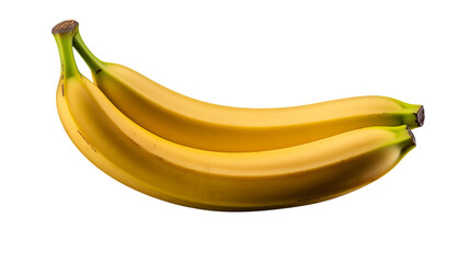 Fresh yellow bananas bunch healthy natural food ingredient ready for consumption