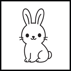 Obraz premium easter bunny rabbit