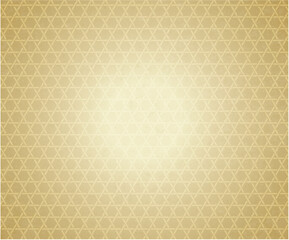 金色和柄の和紙テクスチャ背景素材