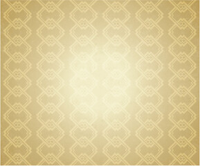 金色和柄の和紙テクスチャ背景素材