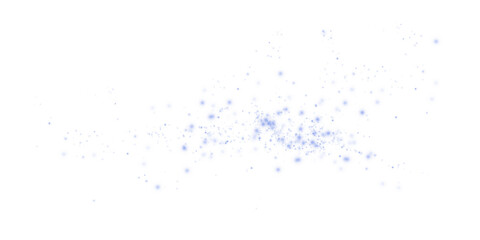 Shimmering Blue Abstract Stars and Light Overlay with Glowing Particles and Glistening Shine for Luxury Backgrounds