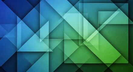Obraz premium Abstract Geometric Shapes Overlapping Background Design