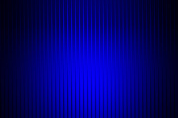 Illustration of a captivating symphony of deep blues, where vertical lines converge in a mesmerizing display of light and shadow, creating a visual experience that is unforgettable