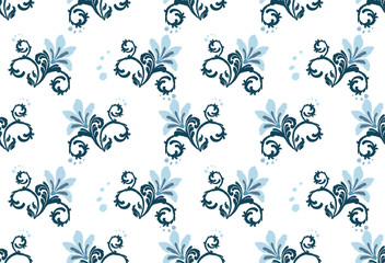 This elegant design showcases a unique ikat style that blends traditional charm with modern aesthetics. The ikat pattern features a seamless flow, making it perfect as seamless ikat for fabric and sur