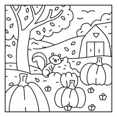 Thanksgiving Coloring Pages – Cute and Easy Holiday Designs with Turkeys, Pumpkins, Fall Leaves, and Harvest Scenes for Kids and Adults