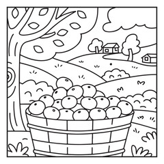 Thanksgiving Coloring Pages – Cute and Easy Holiday Designs with Turkeys, Pumpkins, Fall Leaves, and Harvest Scenes for Kids and Adults