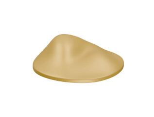 hot sand icon 3d illustration render