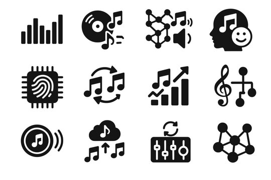 Classifier vector analysis ai enhancer interactive icon analyzer generator music song trend