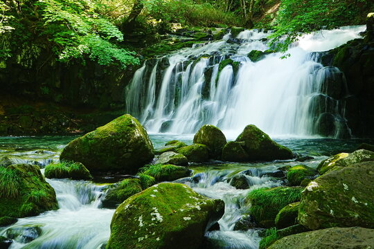 Tateshina Otaki Water Fall in Yamanashi, Japan - 日本 山梨 蓼科大滝
