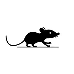 Obraz premium Tasmanian Devil. Tasmanian Devil simple black and white line art vector logo