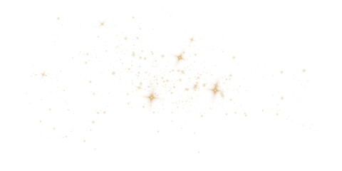 Gold Magical Stardust Featuring Shimmer, Glamour Spray, and Elegant Flash Effects for Christmas or Luxury Illustration Use
