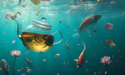 Underwater Tea Ceremony