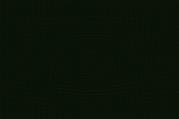 Abstract Green Halftone Pattern