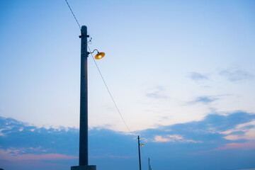 千葉県絶景スポットの原岡桟橋、夕暮れの南房総のデートスポット