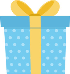 Gift box with ribbon