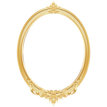 antique gold picture frame